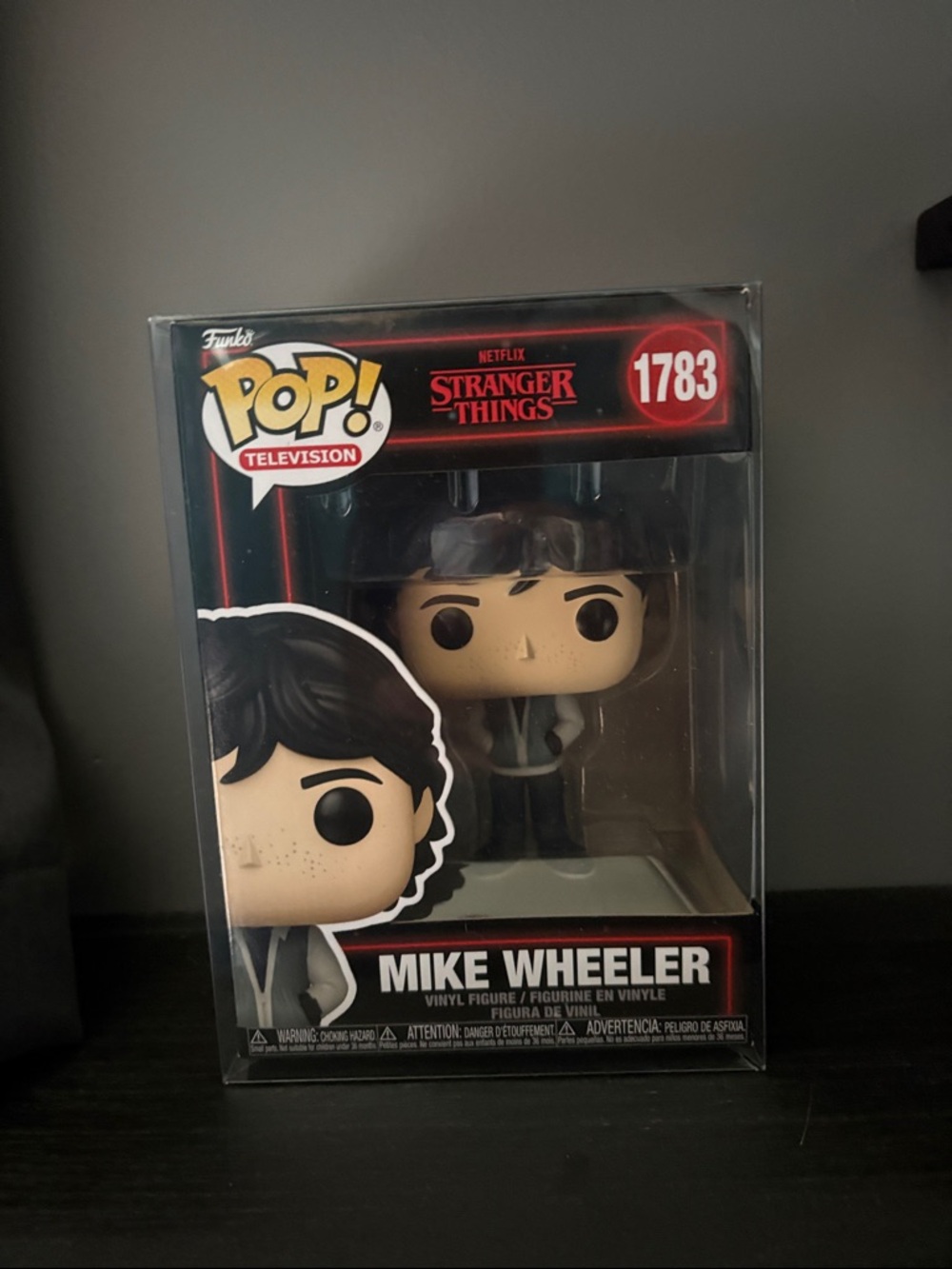 Funko Pop! Mike Wheeler Vinyl Figure - Black Brown